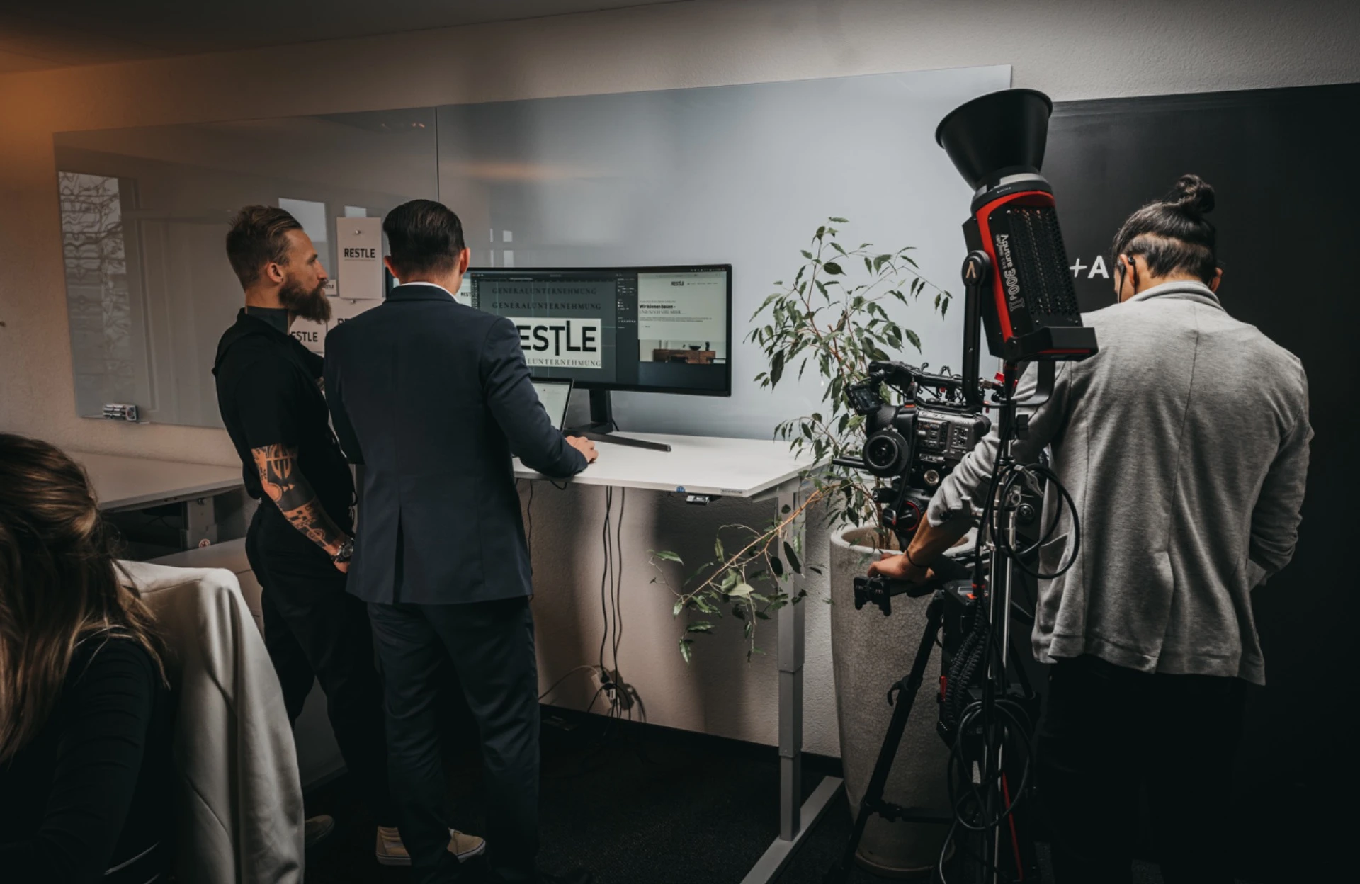 MSMEDIA bei einer Filmproduktion